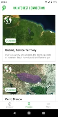 Rainforest Connection® Player android App screenshot 2