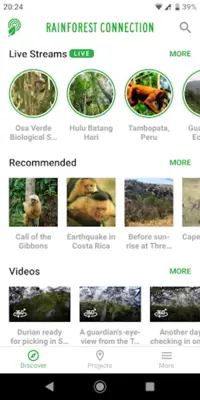 Rainforest Connection® Player android App screenshot 3